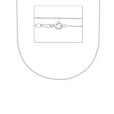 Collier in 18 Karat Weissgold - MGA025BB45